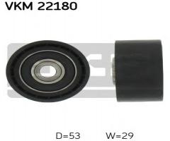 Skf vkm 22180 rolka prowadząca alfa romeo, alfa romeo giulietta (940), cadillac bls