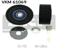 Skf vkm 61069 rolka prowadząca toyota, toyota land cruiser 150 (kdj15_, grj15_)