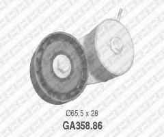 Snr ga358.86 rolka prowadząca fiat, lancia y (840a)