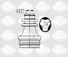 Sasic 4003472 osłona przegubu wewnętrznego renault clio/megane /krzyżak/