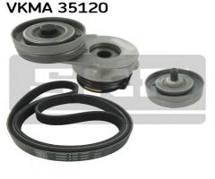 Skf vkma 35120 zestaw paska klinowego opel, opel meriva